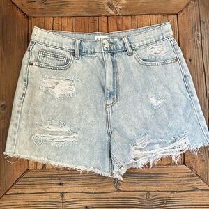 Distressed Cello Jean shorts size L